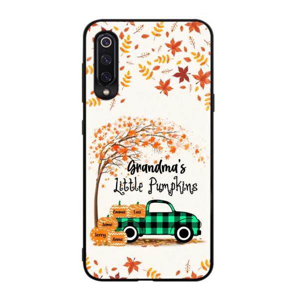 Personalized Autumn Grandma's Pumpkins Phone Case - Gift For Grandma - Grandma's Little Pumpkins - Case For Xiaomi, Oppo And Huawei