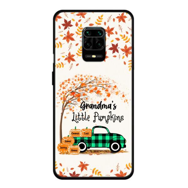 Personalized Autumn Grandma's Pumpkins Phone Case - Gift For Grandma - Grandma's Little Pumpkins - Case For Xiaomi, Oppo And Huawei