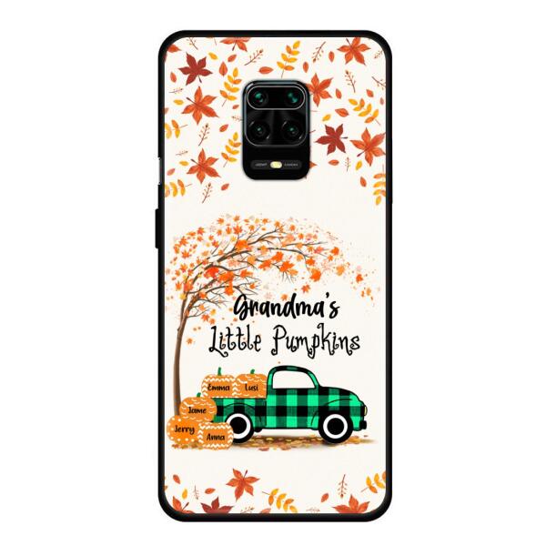 Personalized Autumn Grandma's Pumpkins Phone Case - Gift For Grandma - Grandma's Little Pumpkins - Case For Xiaomi, Oppo And Huawei