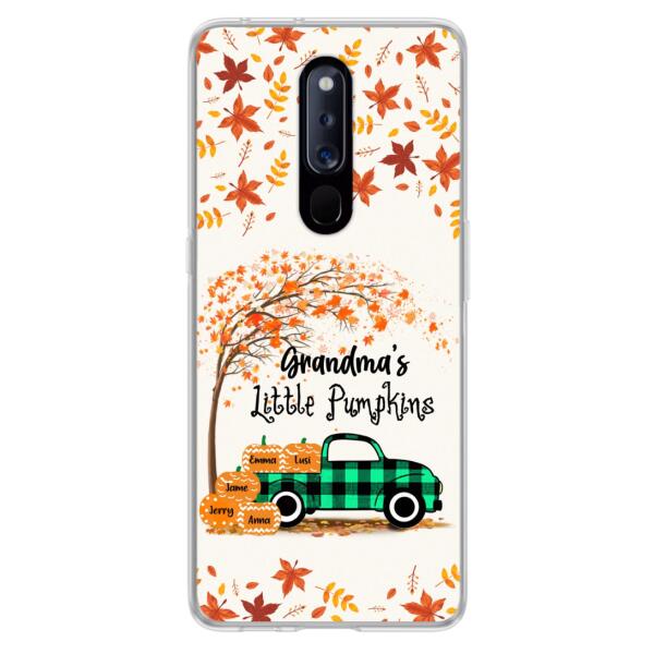 Personalized Autumn Grandma's Pumpkins Phone Case - Gift For Grandma - Grandma's Little Pumpkins - Case For Xiaomi, Oppo And Huawei