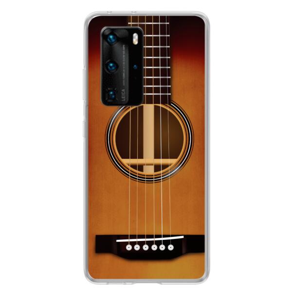 Personalized Acoustic/Electric Guitar Phone Case - Best Gift For Guitarist - Case For Xiaomi, Oppo and Huawei