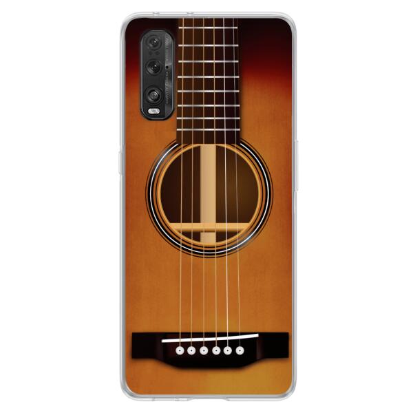 Personalized Acoustic/Electric Guitar Phone Case - Best Gift For Guitarist - Case For Xiaomi, Oppo and Huawei