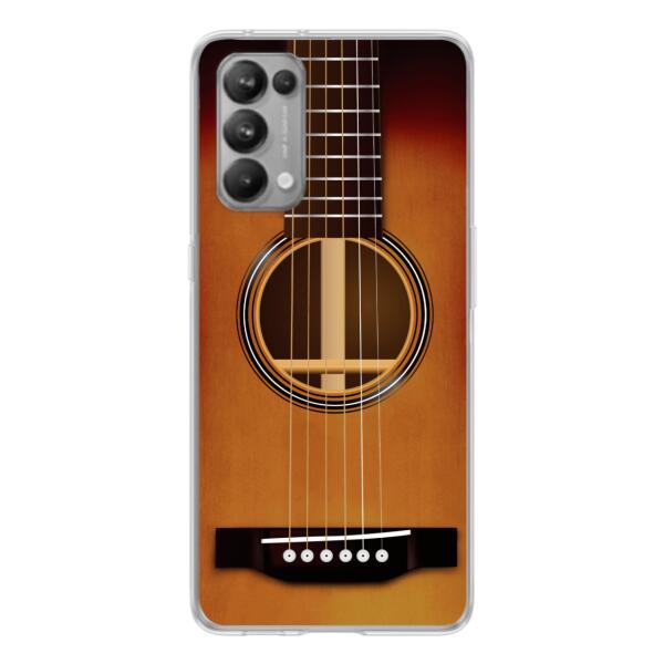 Personalized Acoustic/Electric Guitar Phone Case - Best Gift For Guitarist - Case For Xiaomi, Oppo and Huawei