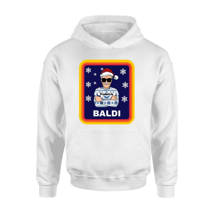 Personalized Baldi Custom Sweater/T-Shirt/Pullover Hoodie - Gift Idea For Man
