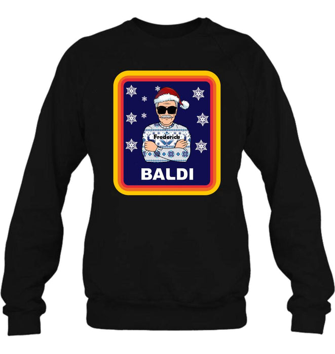 Personalized Baldi Custom Sweater/T-Shirt/Pullover Hoodie - Gift Idea For Man