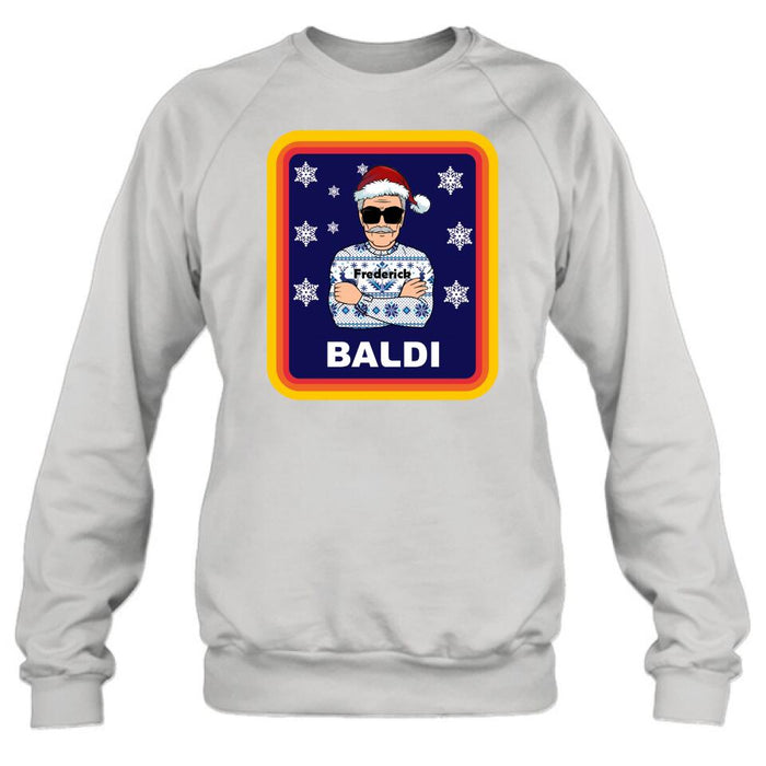 Personalized Baldi Custom Sweater/T-Shirt/Pullover Hoodie - Gift Idea For Man