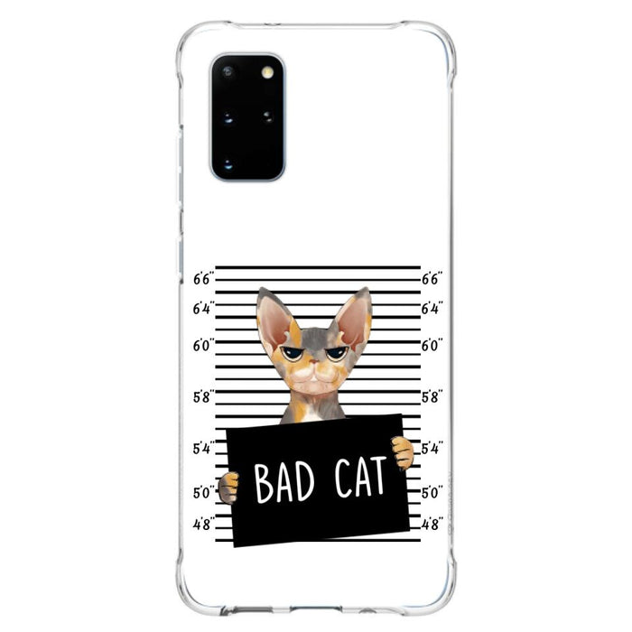 Personalized Bad Cat Phone Case - Up to 2 Cats - Gift Idea For Cat Lover - Yes, We're Aware Of How Obnoxious - Case For iPhone And Samsung