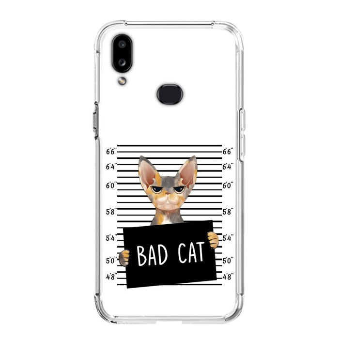 Personalized Bad Cat Phone Case - Up to 2 Cats - Gift Idea For Cat Lover - Yes, We're Aware Of How Obnoxious - Case For iPhone And Samsung