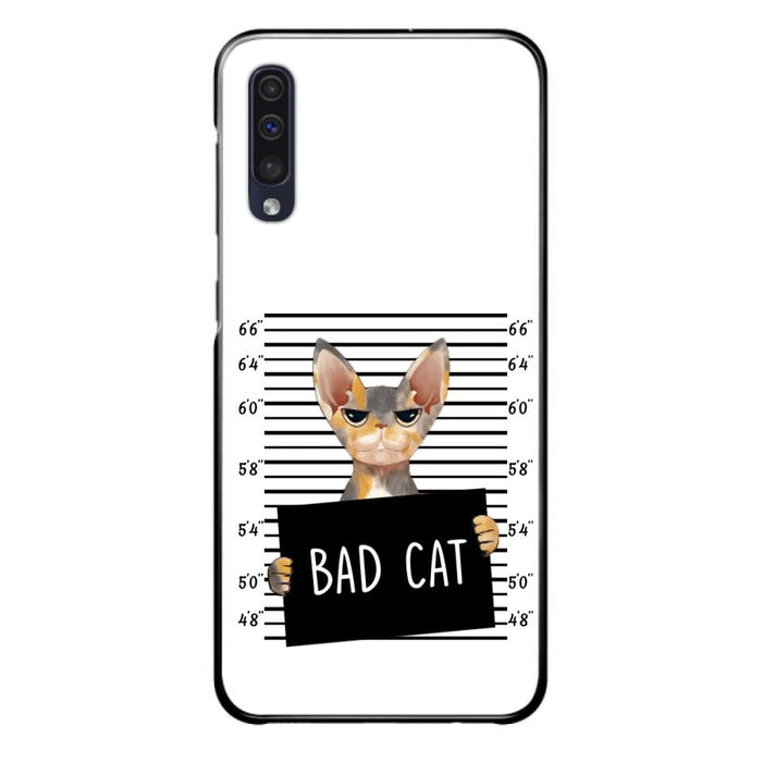 Personalized Bad Cat Phone Case - Up to 2 Cats - Gift Idea For Cat Lover - Yes, We're Aware Of How Obnoxious - Case For iPhone And Samsung
