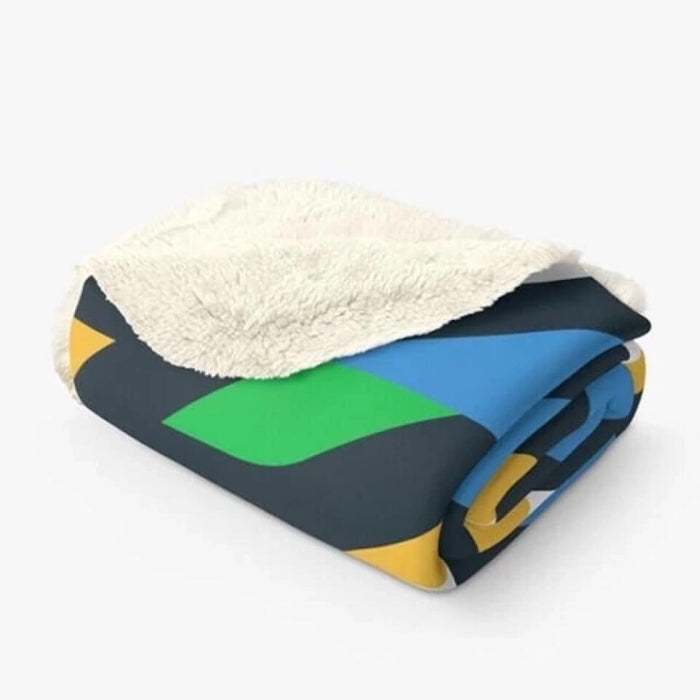 Custom Photo Pet With Christmas Pattern Quilt/Fleece Blanket - Christmas Gift Idea For Pet Lover