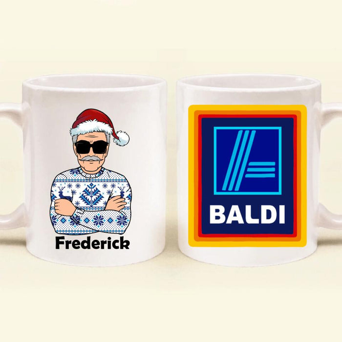 Personalized Baldi Custom Coffee Mug - Gift Idea For Man