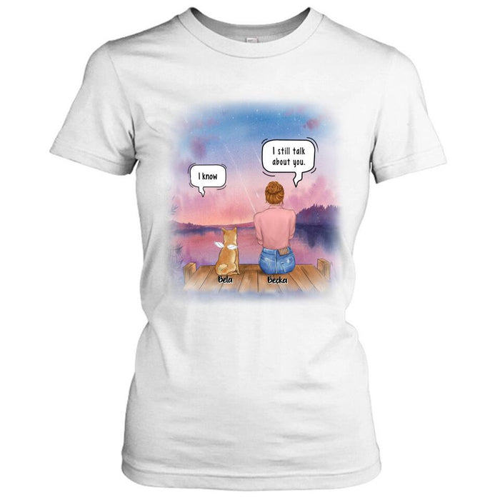 Personalized Dog Mom T-Shirt - Up to 4 Pets - Gift Idea For Pet Lover - FXVV9O