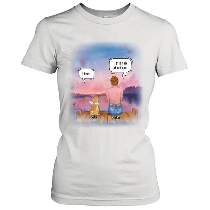 Personalized Dog Mom T-Shirt - Up to 4 Pets - Gift Idea For Pet Lover - FXVV9O