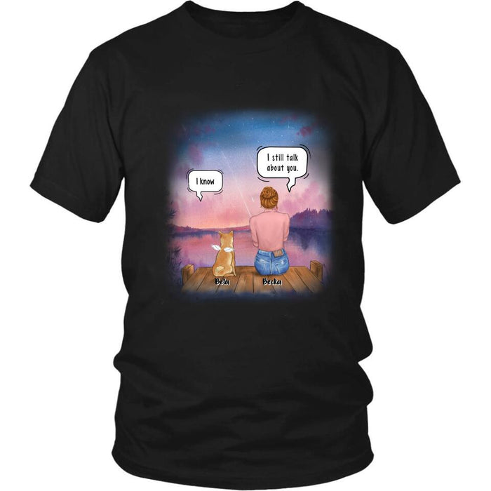 Personalized Dog Mom T-Shirt - Up to 4 Pets - Gift Idea For Pet Lover - FXVV9O