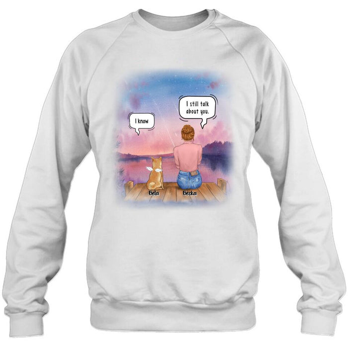 Personalized Dog Mom T-Shirt - Up to 4 Pets - Gift Idea For Pet Lover - FXVV9O