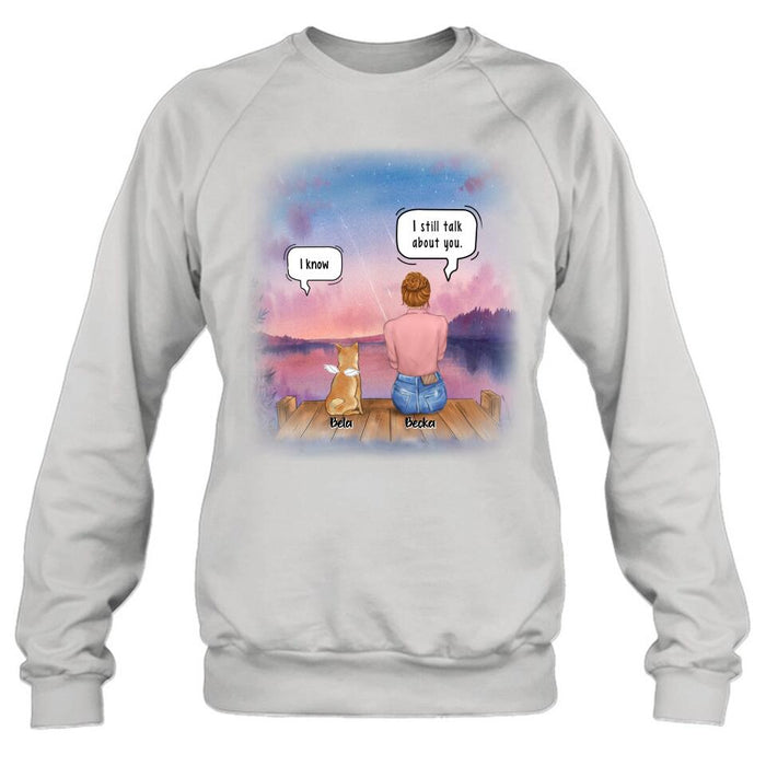 Personalized Dog Mom T-Shirt - Up to 4 Pets - Gift Idea For Pet Lover - FXVV9O