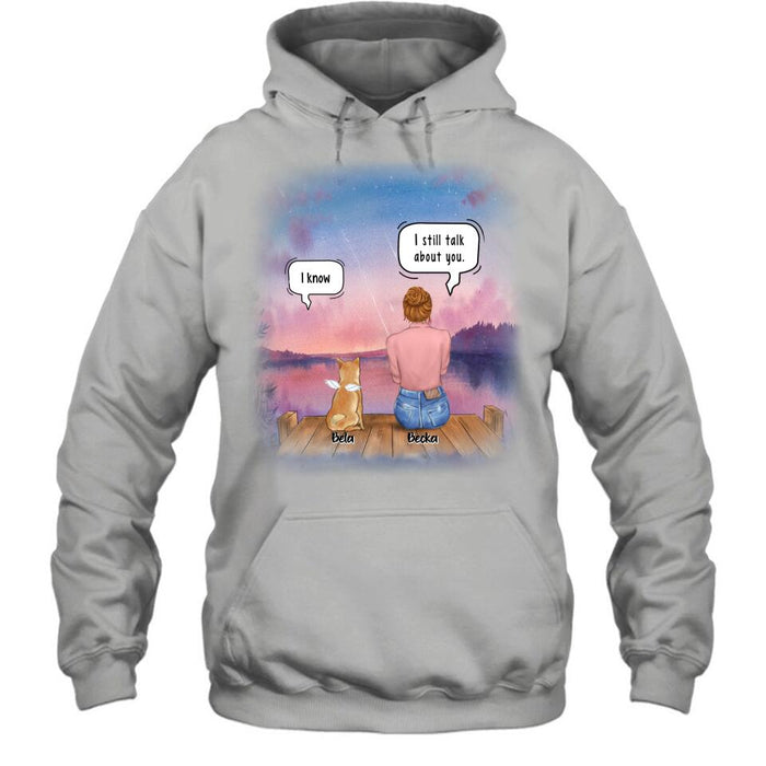 Personalized Dog Mom T-Shirt - Up to 4 Pets - Gift Idea For Pet Lover - FXVV9O