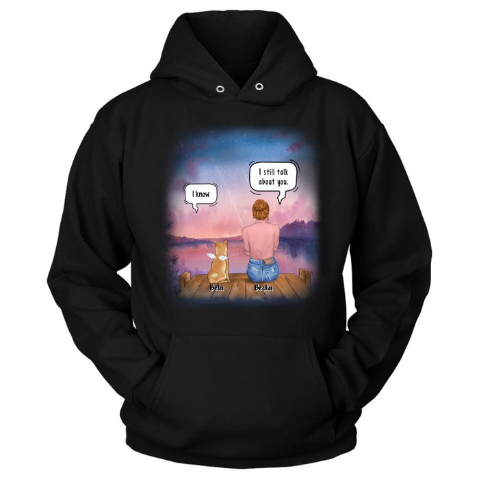 Personalized Dog Mom T-Shirt - Up to 4 Pets - Gift Idea For Pet Lover - FXVV9O