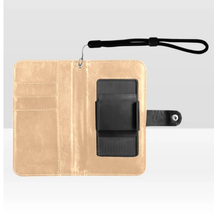 Personalized Traveling Girl Phone Wallet - Gift Idea For Traveling Lovers - Catch Flights Not Feelings