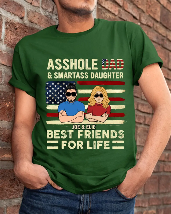 Personalized Father And Daughter/Son T-shirt/Long Sleeve/Sweatshirt/Hoodie - Gift For Father's Day