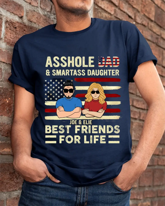 Personalized Father And Daughter/Son T-shirt/Long Sleeve/Sweatshirt/Hoodie - Gift For Father's Day