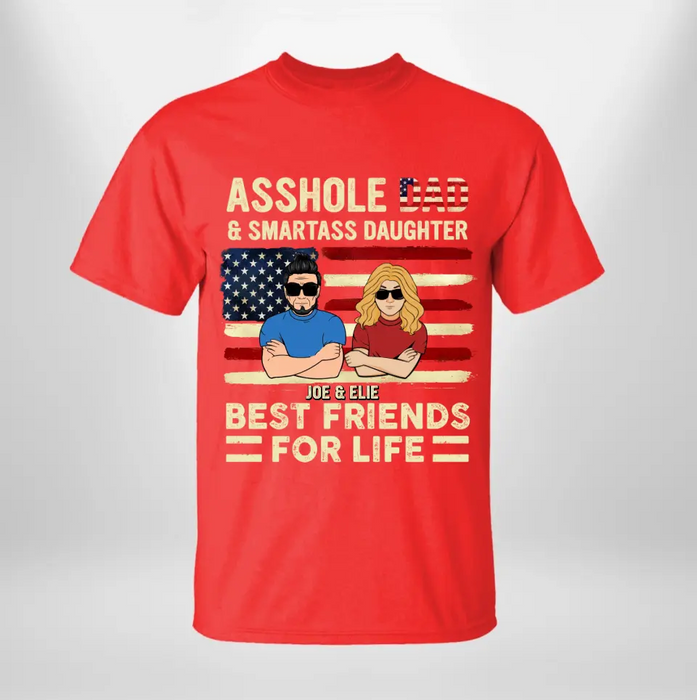 Personalized Father And Daughter/Son T-shirt/Long Sleeve/Sweatshirt/Hoodie - Gift For Father's Day