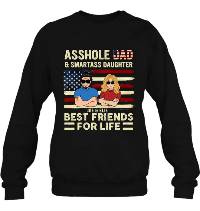 Personalized Father And Daughter/Son T-shirt/Long Sleeve/Sweatshirt/Hoodie - Gift For Father's Day