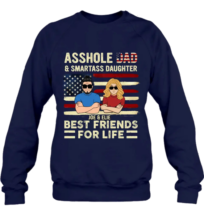 Personalized Father And Daughter/Son T-shirt/Long Sleeve/Sweatshirt/Hoodie - Gift For Father's Day