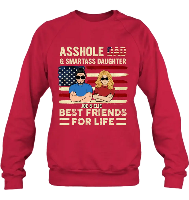 Personalized Father And Daughter/Son T-shirt/Long Sleeve/Sweatshirt/Hoodie - Gift For Father's Day