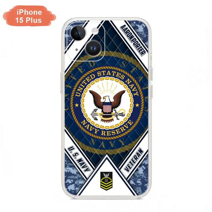 Custom Personalized Veteran Phone Case - Gift Idea For Veteran - Case For iPhone And Samsung