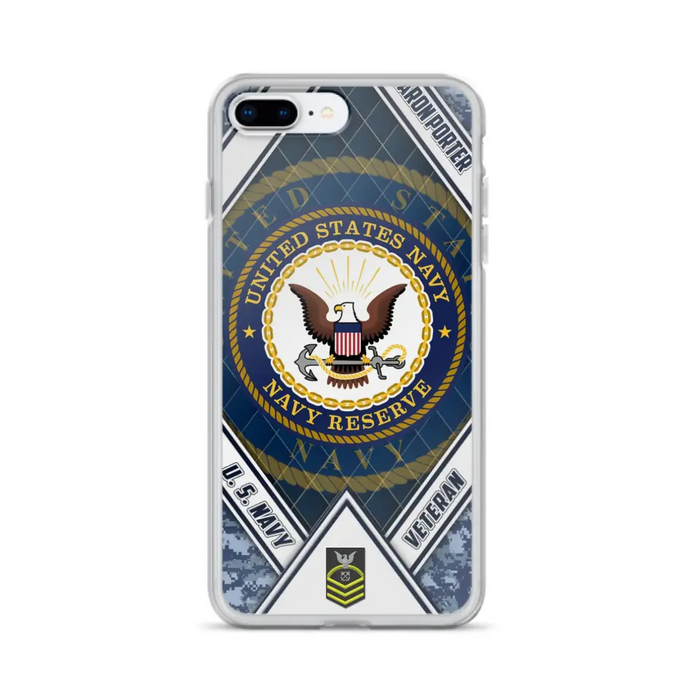 Custom Personalized Veteran Phone Case - Gift Idea For Veteran - Case For iPhone And Samsung