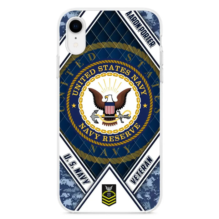 Custom Personalized Veteran Phone Case - Gift Idea For Veteran - Case For iPhone And Samsung