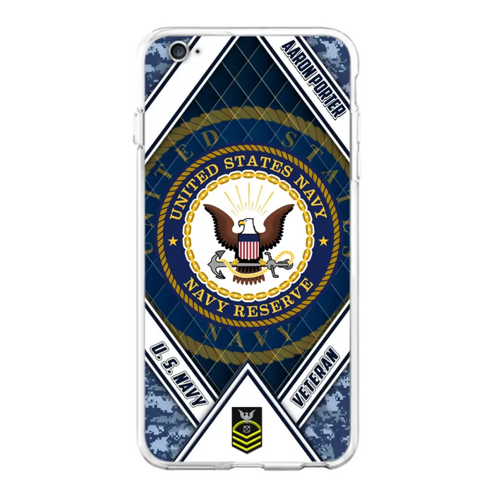 Custom Personalized Veteran Phone Case - Gift Idea For Veteran - Case For iPhone And Samsung