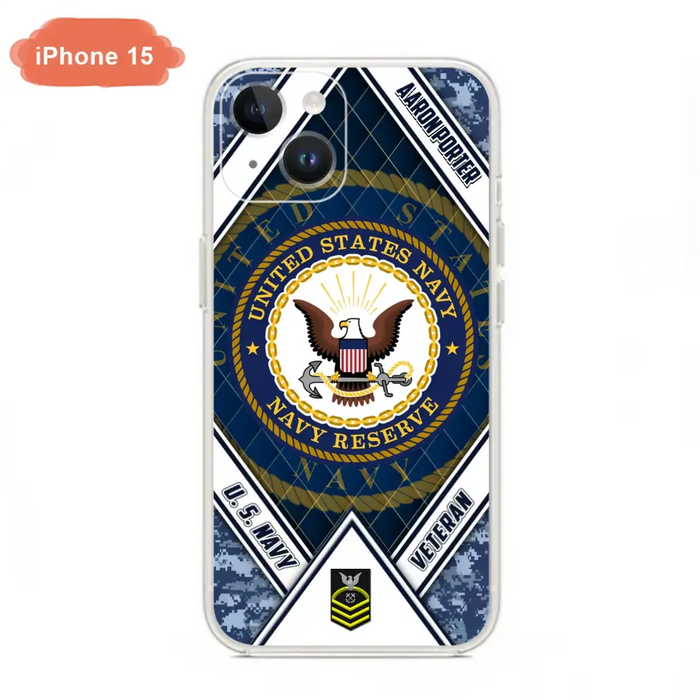 Custom Personalized Veteran Phone Case - Gift Idea For Veteran - Case For iPhone And Samsung