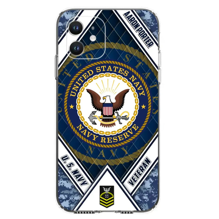 Custom Personalized Veteran Phone Case - Gift Idea For Veteran - Case For iPhone And Samsung