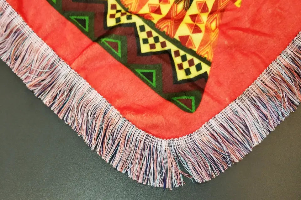 Personalized Cabin Camping Fringe Blanket - Gift Idea For Camping Lover/Couple/Family/Friends - Life Is Better At The Cabin