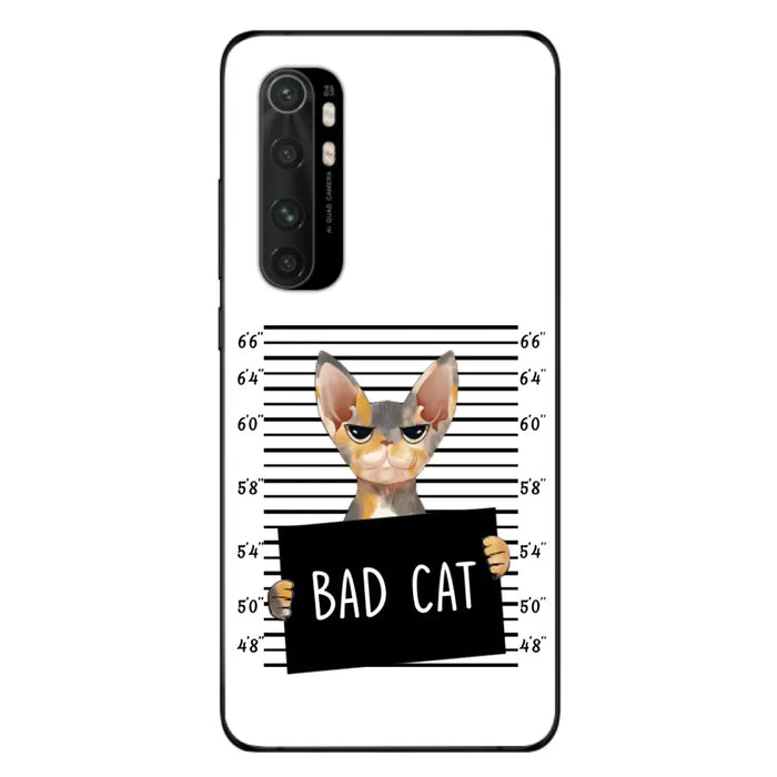 Personalized Bad Cat Phone Case - Up to 2 Cats - Gift Idea For Cat Lover - Yes, We're Aware Of How Obnoxious - Case For Xiaomi, Oppo And Huawei