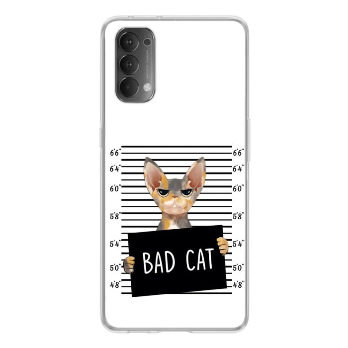 Personalized Bad Cat Phone Case - Up to 2 Cats - Gift Idea For Cat Lover - Yes, We're Aware Of How Obnoxious - Case For Xiaomi, Oppo And Huawei