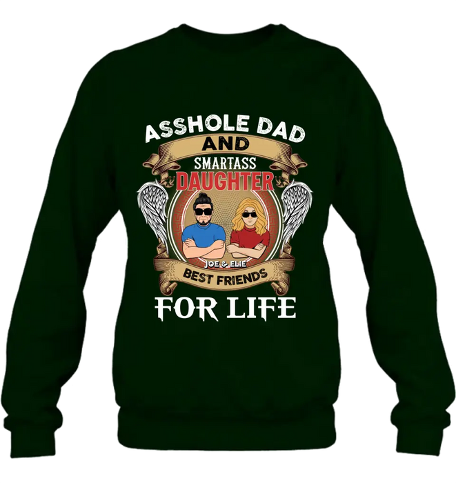 Personalized Father And Daughter/Son T-shirt/Long Sleeve/Sweatshirt/Hoodie - Gift Idea For Father's Day