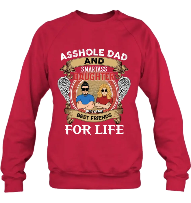 Personalized Father And Daughter/Son T-shirt/Long Sleeve/Sweatshirt/Hoodie - Gift Idea For Father's Day