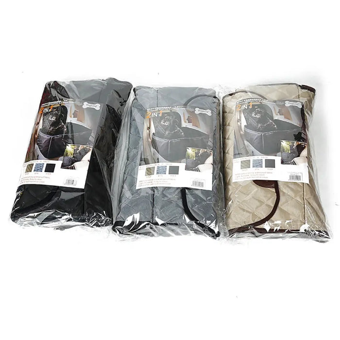 Personalized 2 In 1 Pet Dog Carrier Folding Car Seat Pad - Gift Idea For Pet Owner