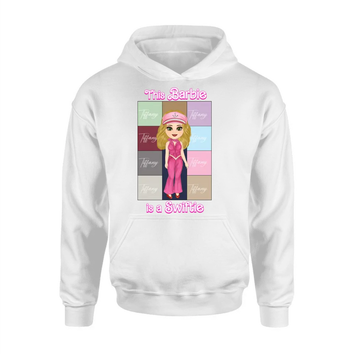 Personalized Barbie Girl T-Shirt/Long Sleeve/Sweatshirt/Hoodie - Gift Idea For Girl/Birthday Gift - This Barbie Is A Swiftie