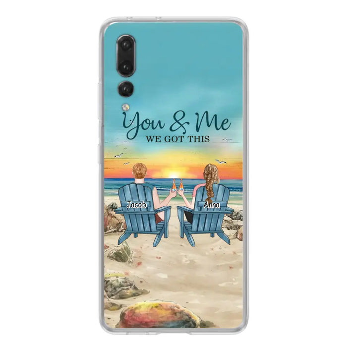 Custom Personalized Couple Phone Case - Gift Idea For Couple/Valentines Day - You & Me We Got This - Case For Oppo/ Xiaomi/ Huawei