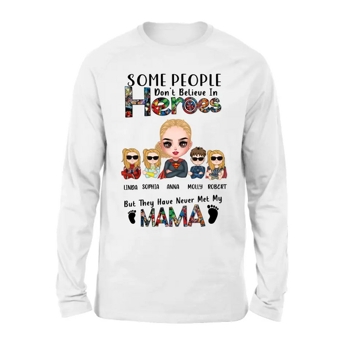 Personalize Mother's Day Shirt/Hoodie - Up to 4 Kids - Gift Idea For Grandma/Mother's Day - You're Welcome