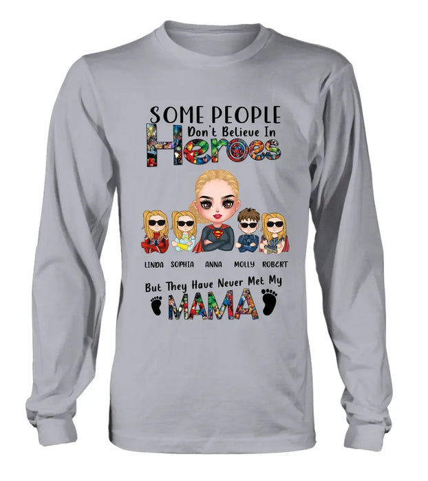 Personalize Mother's Day Shirt/Hoodie - Up to 4 Kids - Gift Idea For Grandma/Mother's Day - You're Welcome