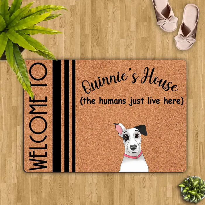 Personalize Pet Doormat - Up to 6 Dogs/Cats  - Mother's Day Gift Idea for Dog/Cat Lovers