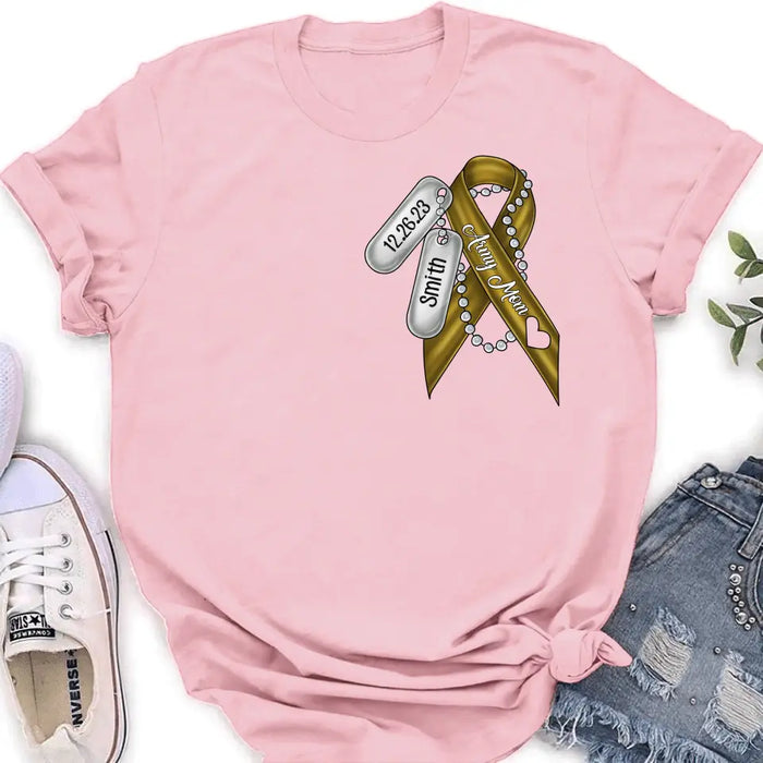 Personalized Army Mom Shirt/Hoodie - Mother's Day Gift Idea