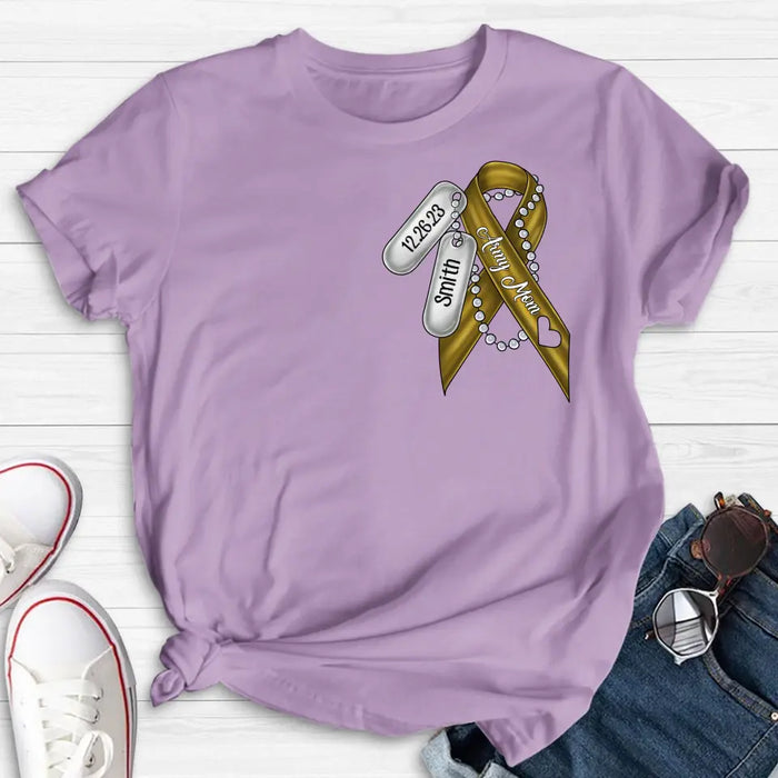 Personalized Army Mom Shirt/Hoodie - Mother's Day Gift Idea