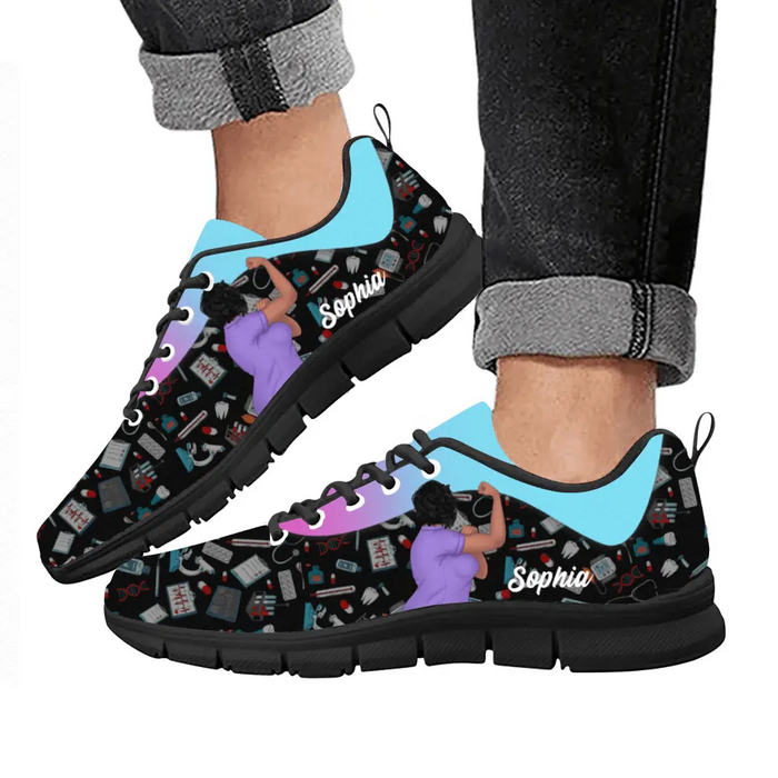 Personalized Nurse Sneakers - Gift Idea For Friend/Nurse/Birthday