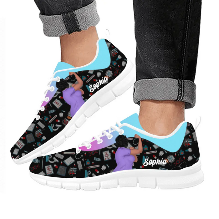 Personalized Nurse Sneakers - Gift Idea For Friend/Nurse/Birthday